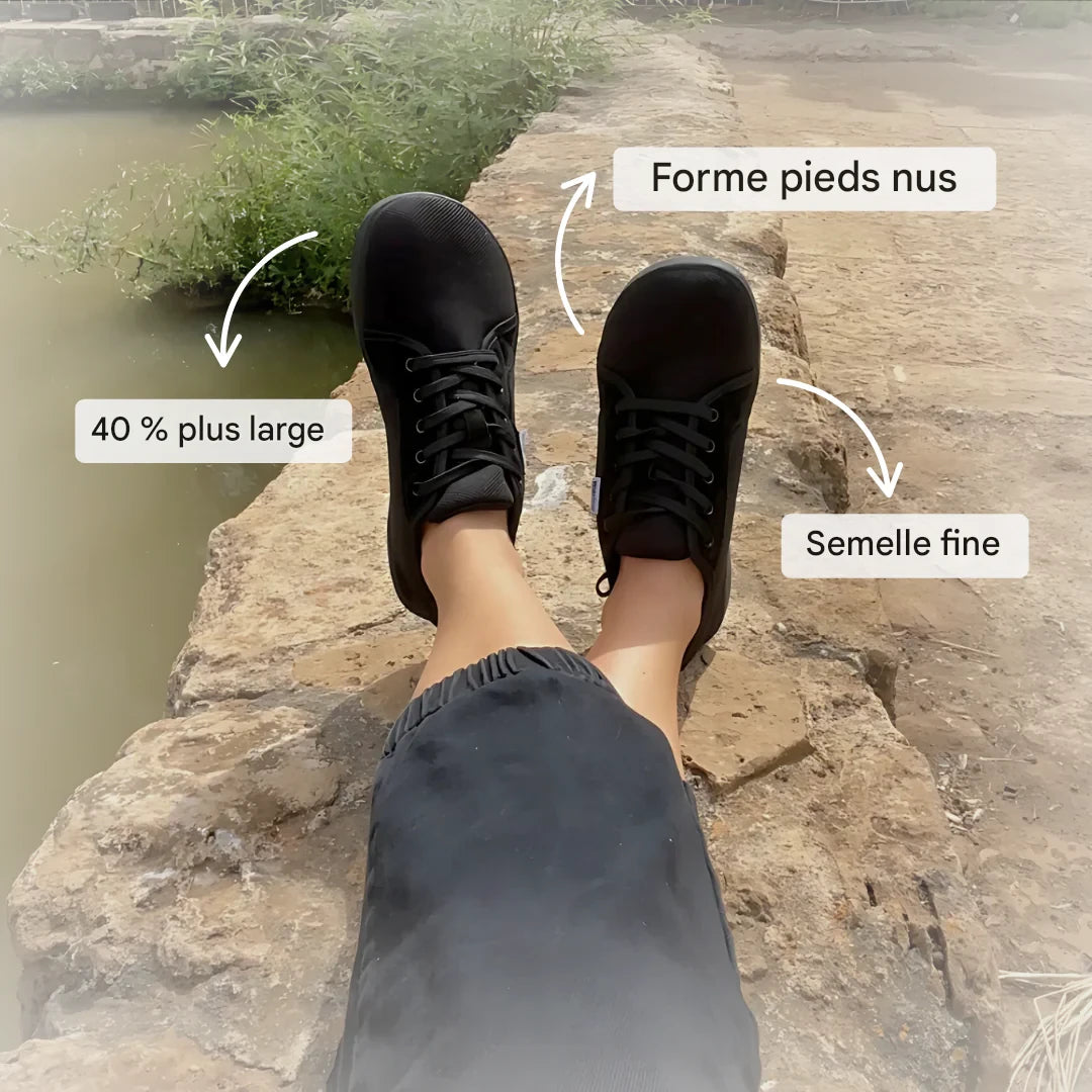 Chaussures WideStep+ – Confort et circulation améliorée