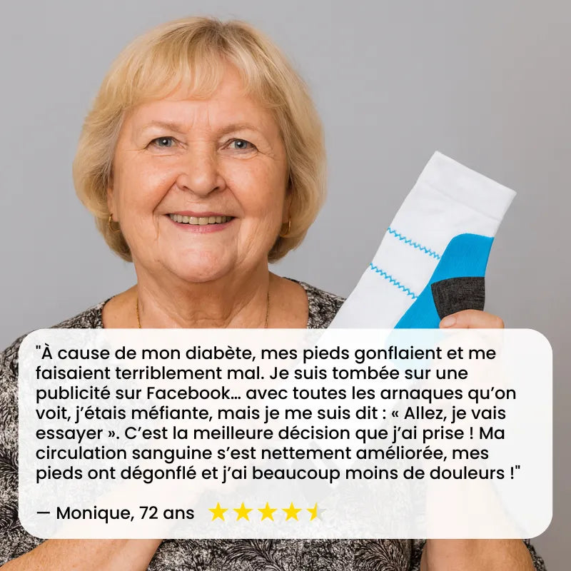 Chaussettes Orthopédiques  | Confort Pieds Sensibles