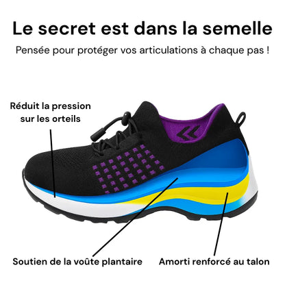 VEXIA – Baskets orthopédiques à confort maximal