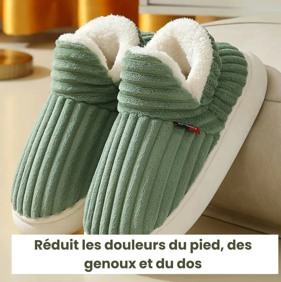 COSY+® Chausson  d'hiver ultra-douces PodiaCare