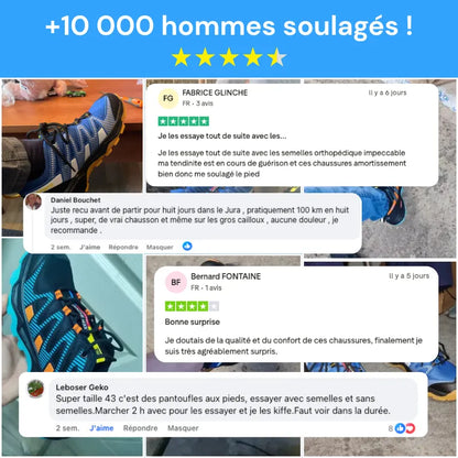 TrailMax™ - Chaussures de marche à confort orthopédique