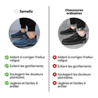 Chaussures orthopédiques MAX+ PRO pour hommes – Confort et soutien
