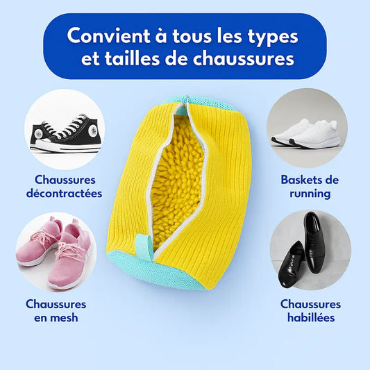 Épure™ - Sac de lavage express pour chaussures